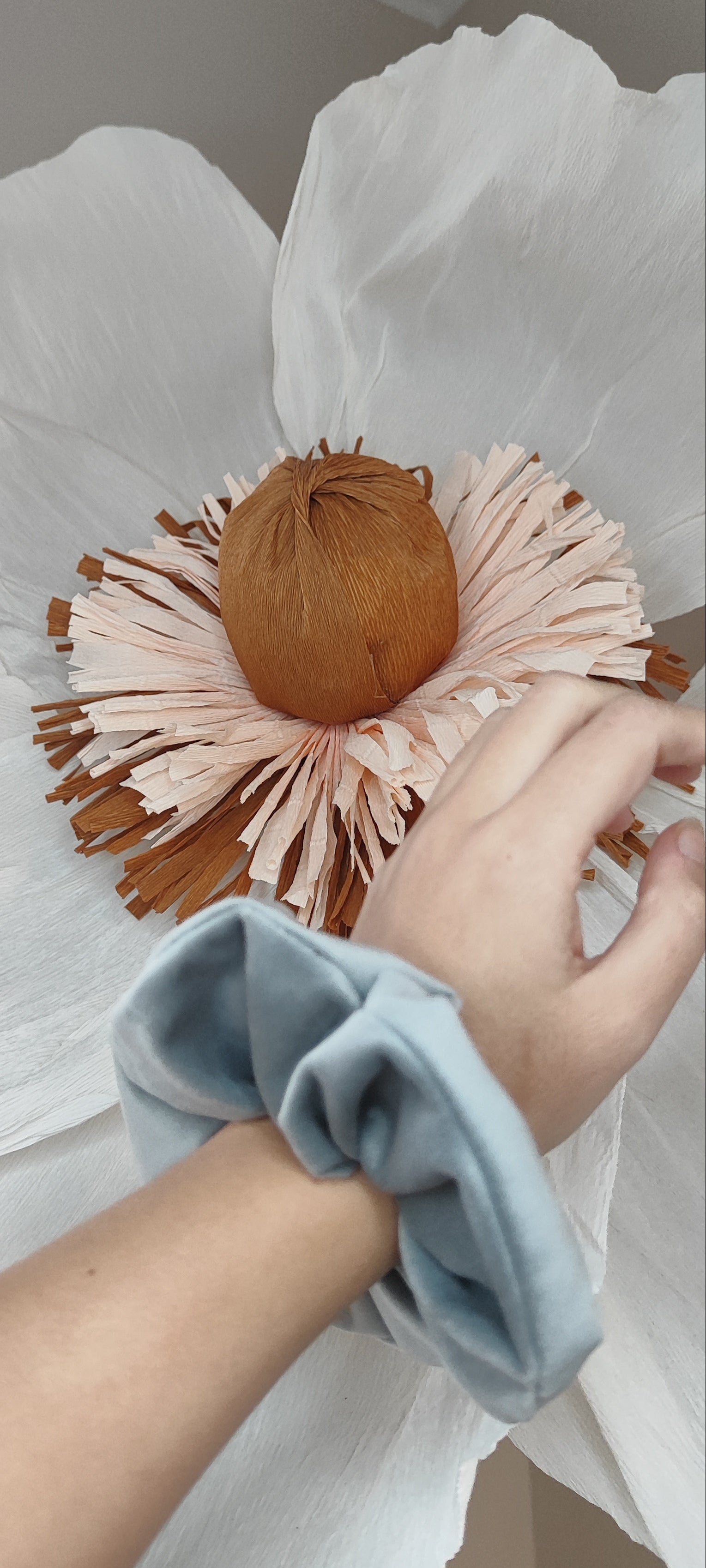 Scrunchie in tessuto