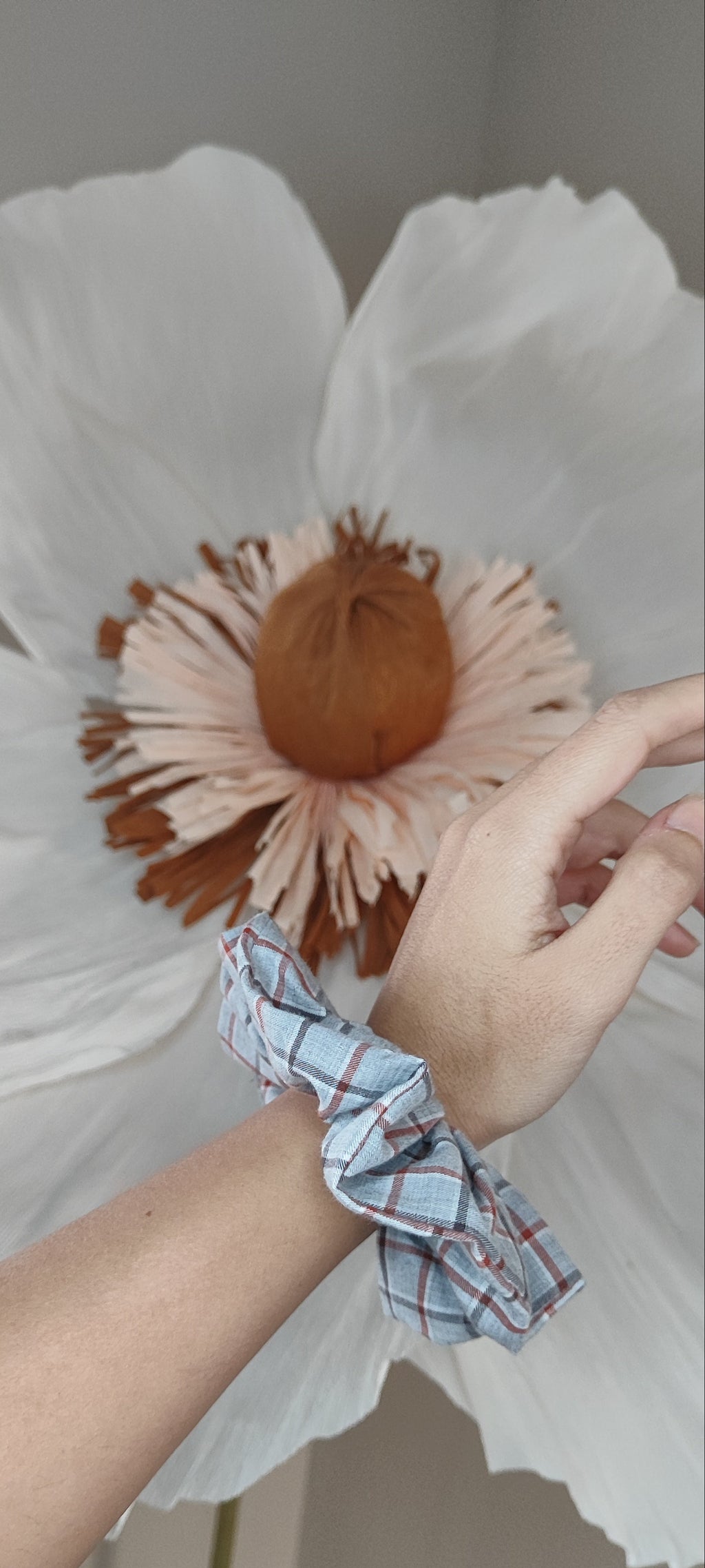 Scrunchie in tessuto