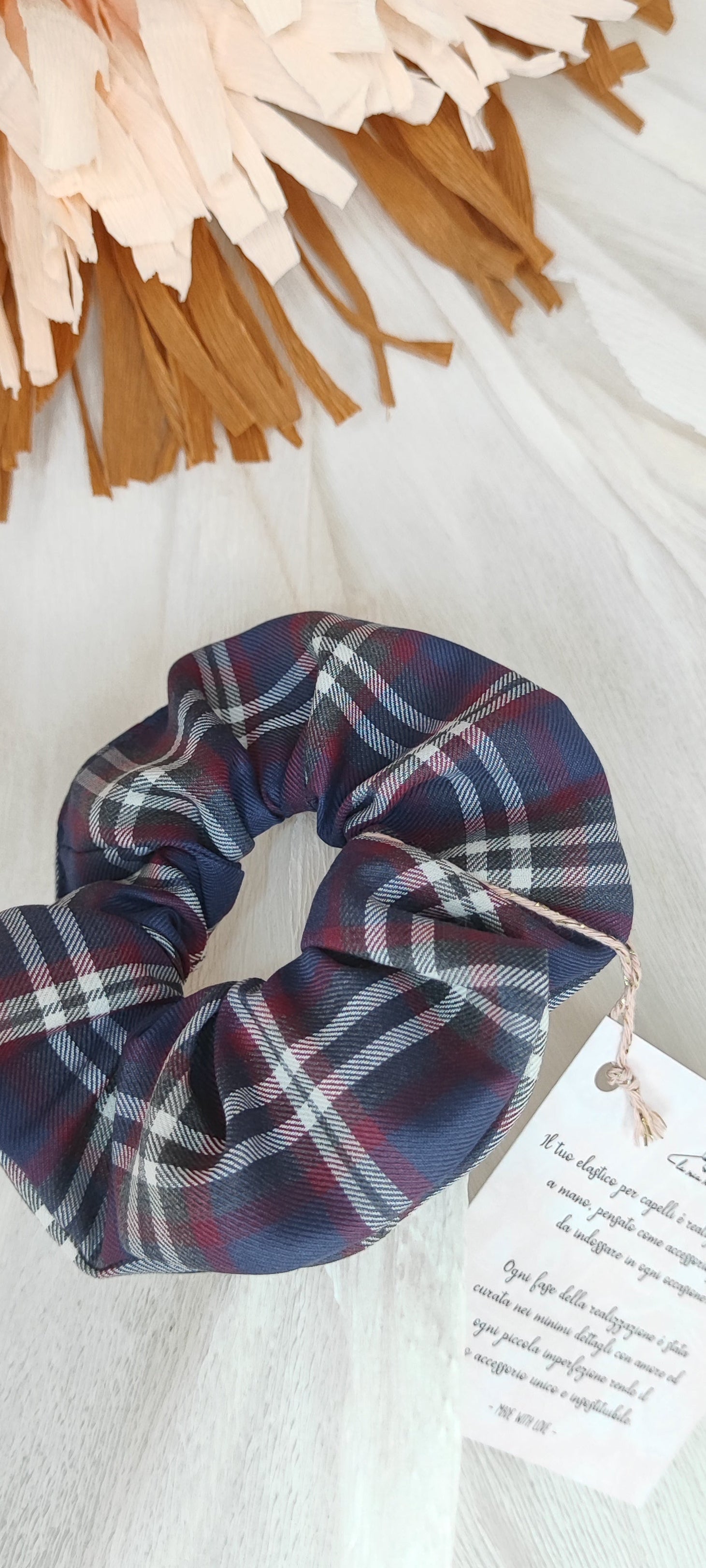Scrunchie in tessuto