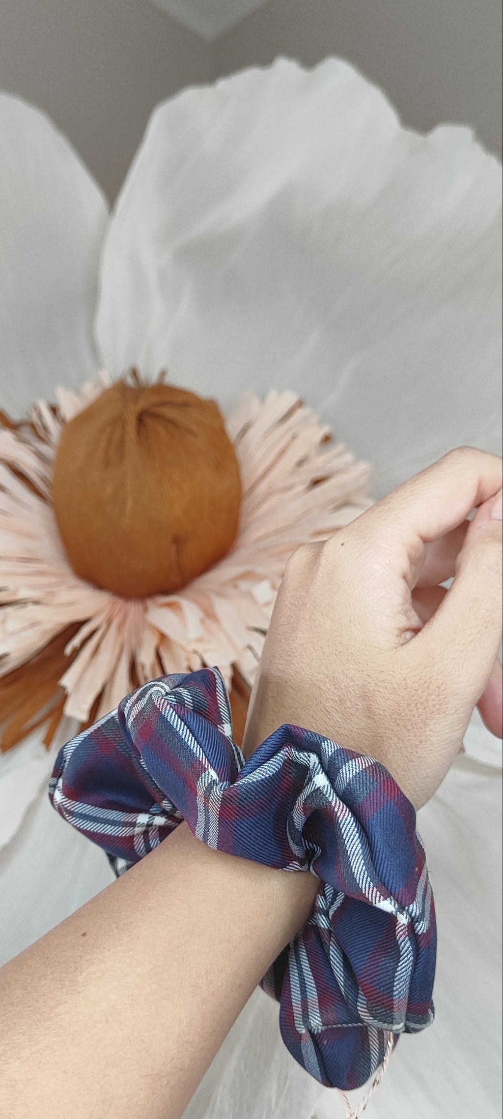 Scrunchie in tessuto