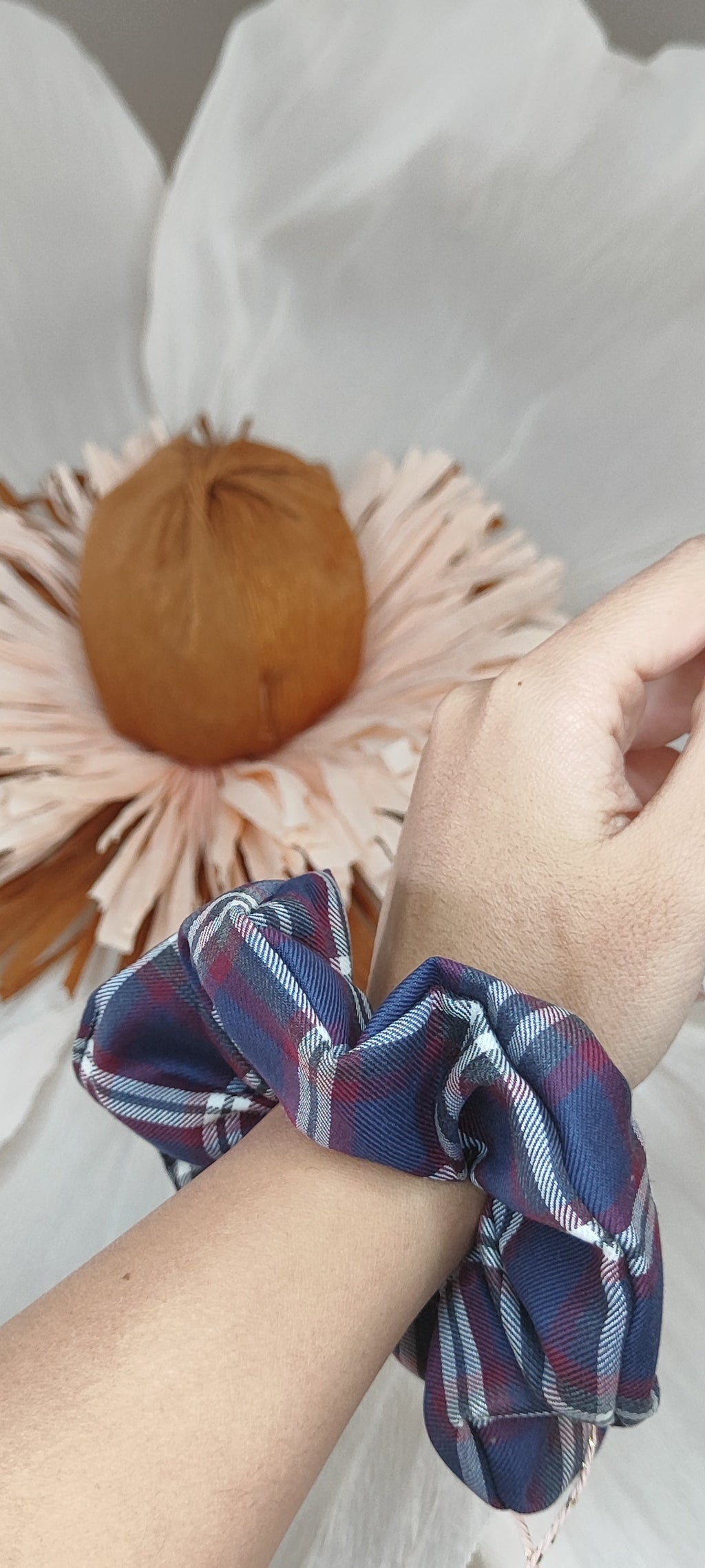 Scrunchie in tessuto