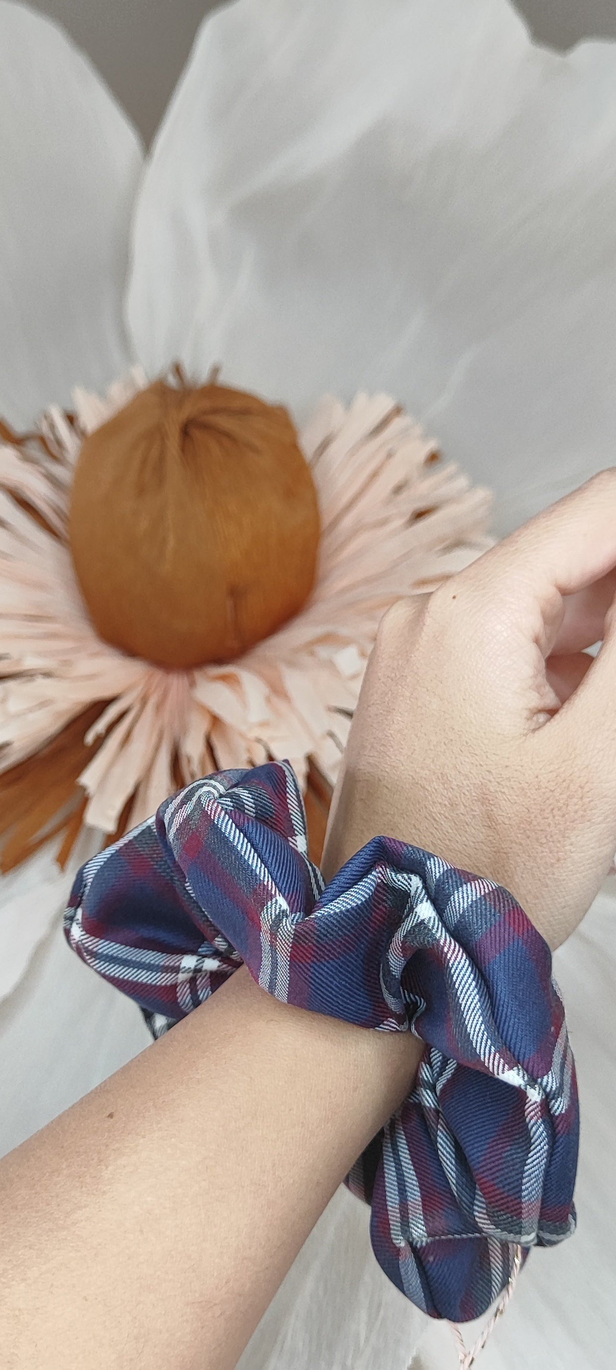 Scrunchie in tessuto