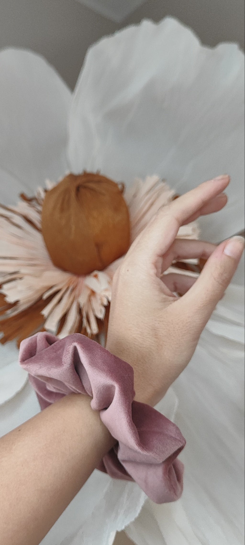 Scrunchie in tessuto