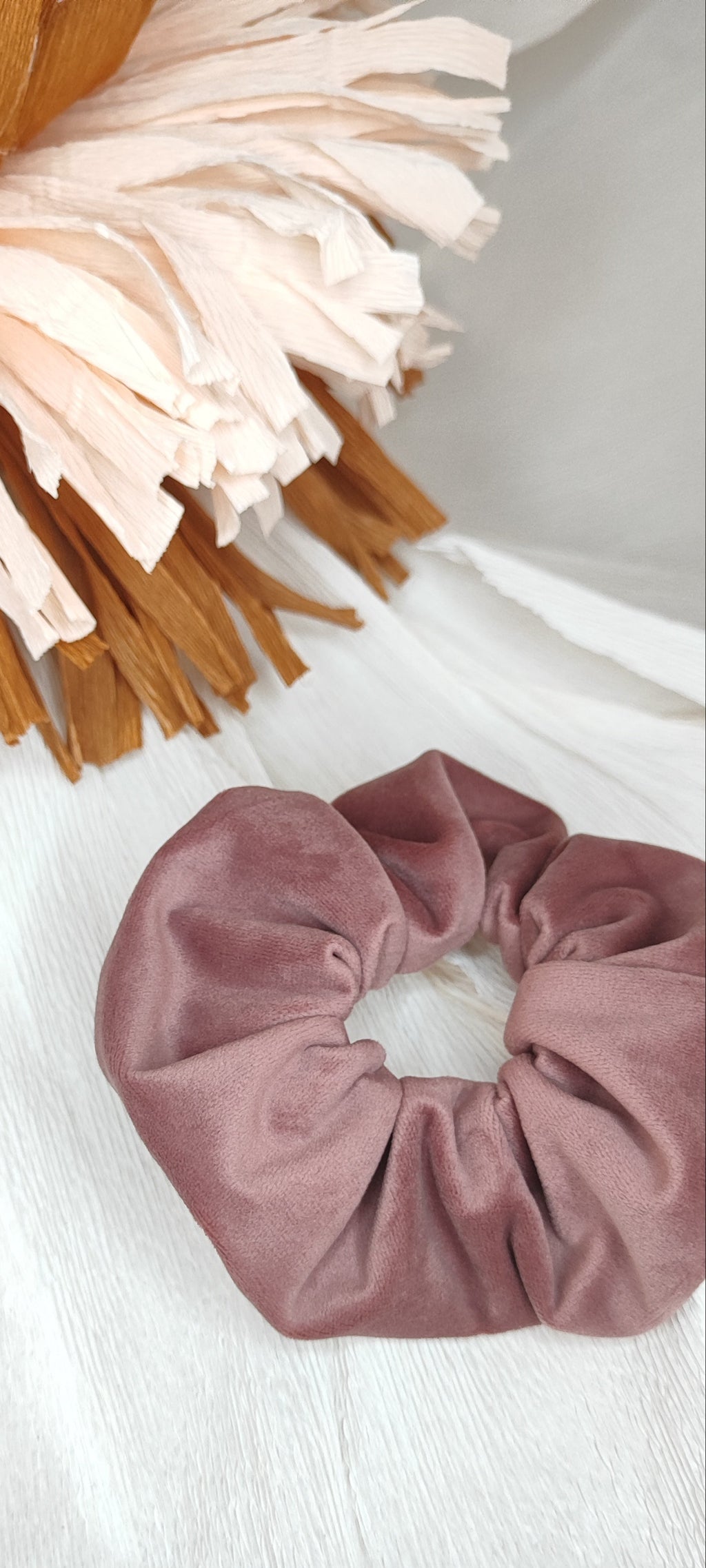 Scrunchie in tessuto