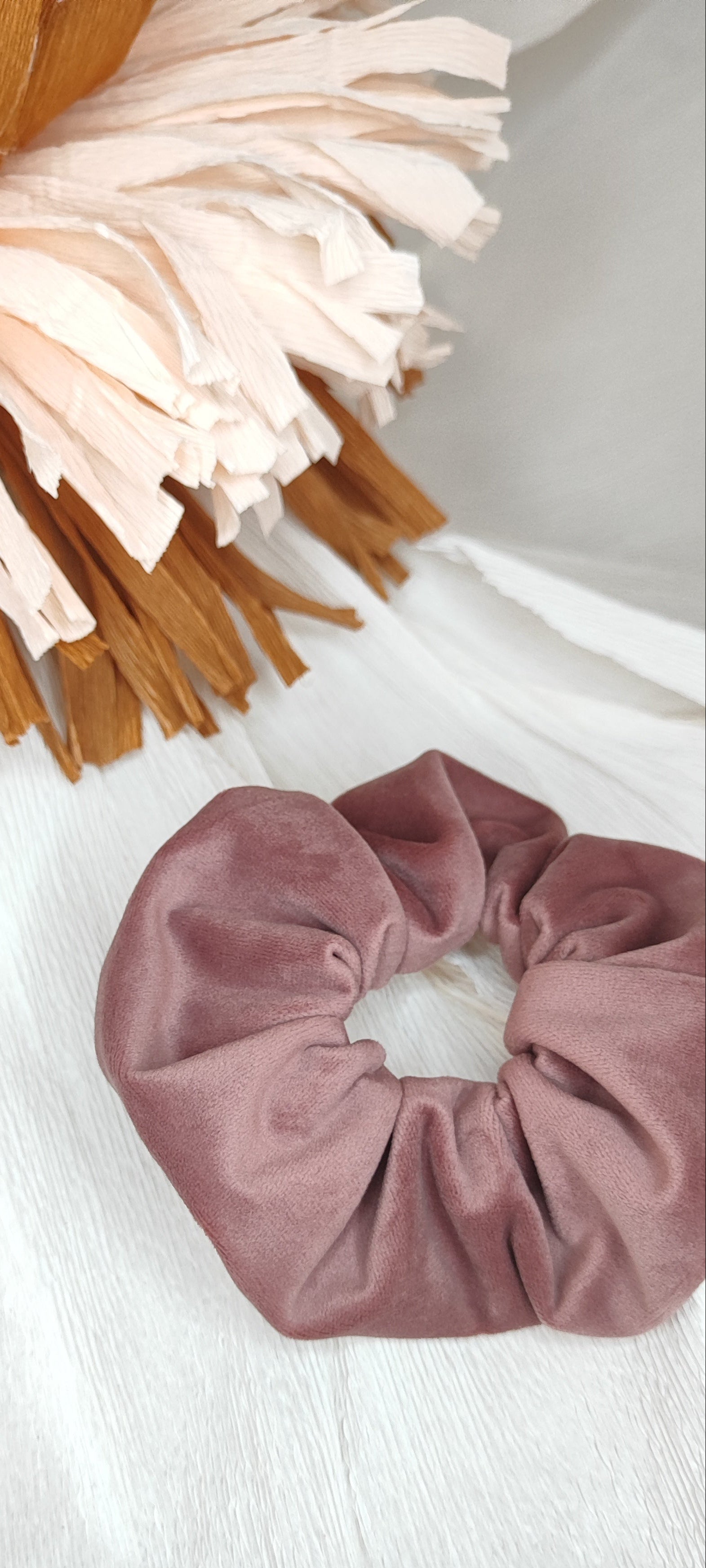 Scrunchie in tessuto