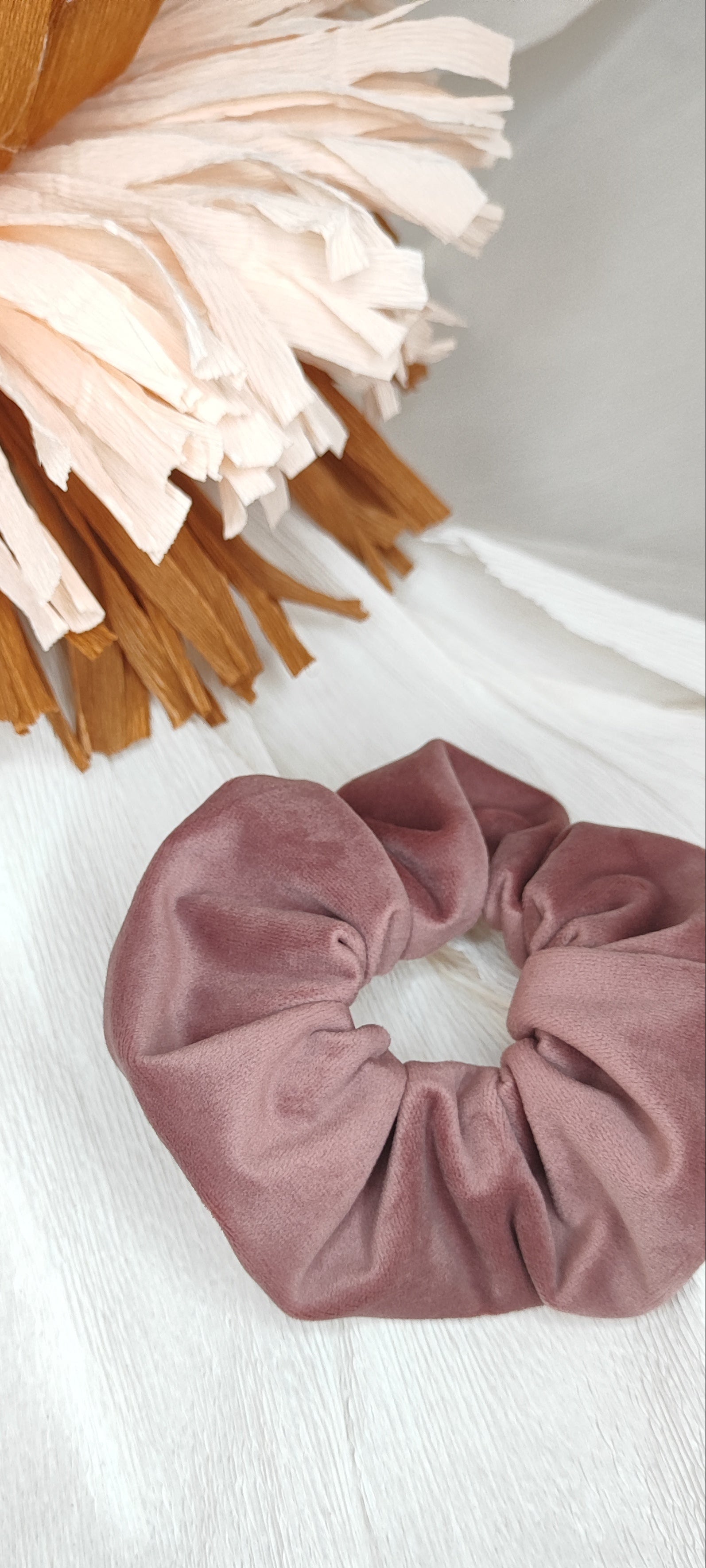 Scrunchie in tessuto