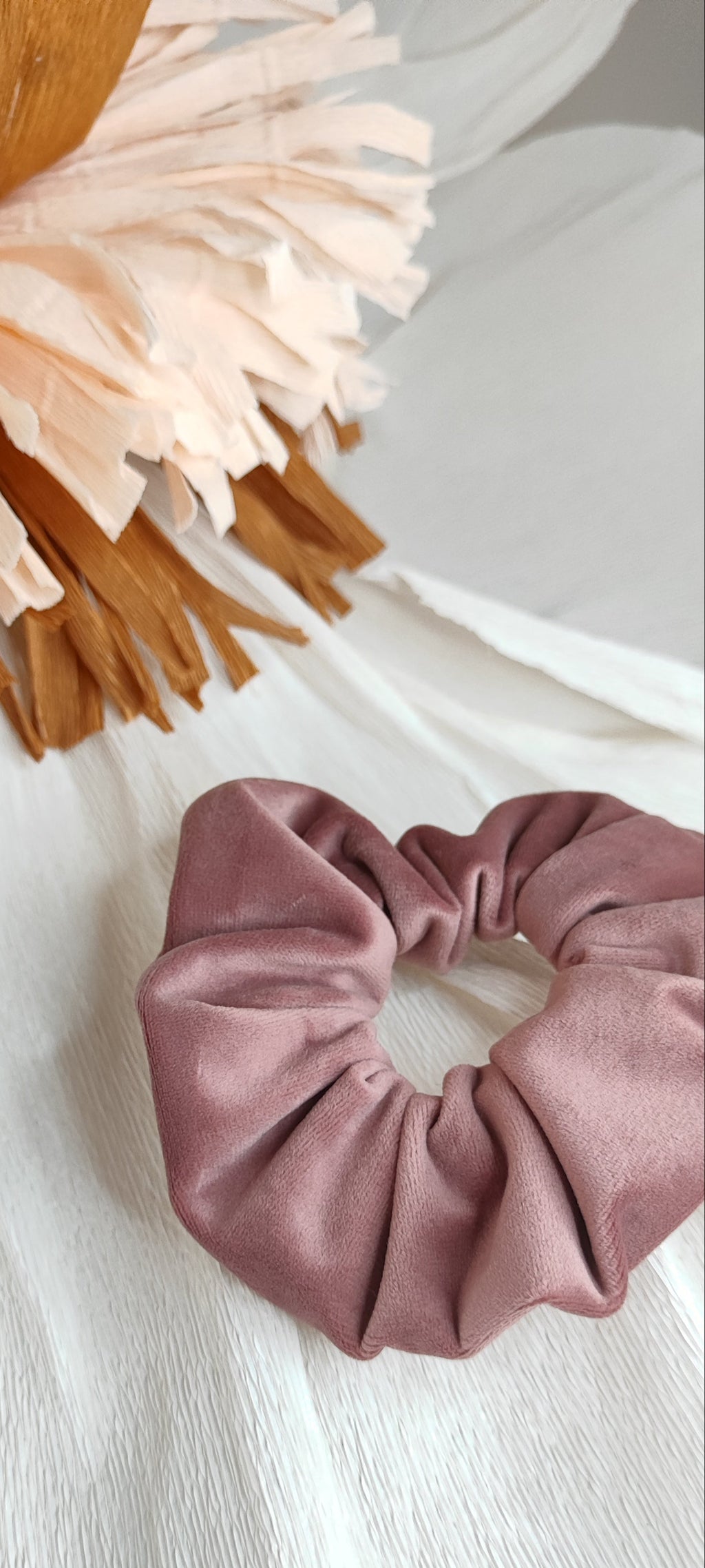 Scrunchie in tessuto