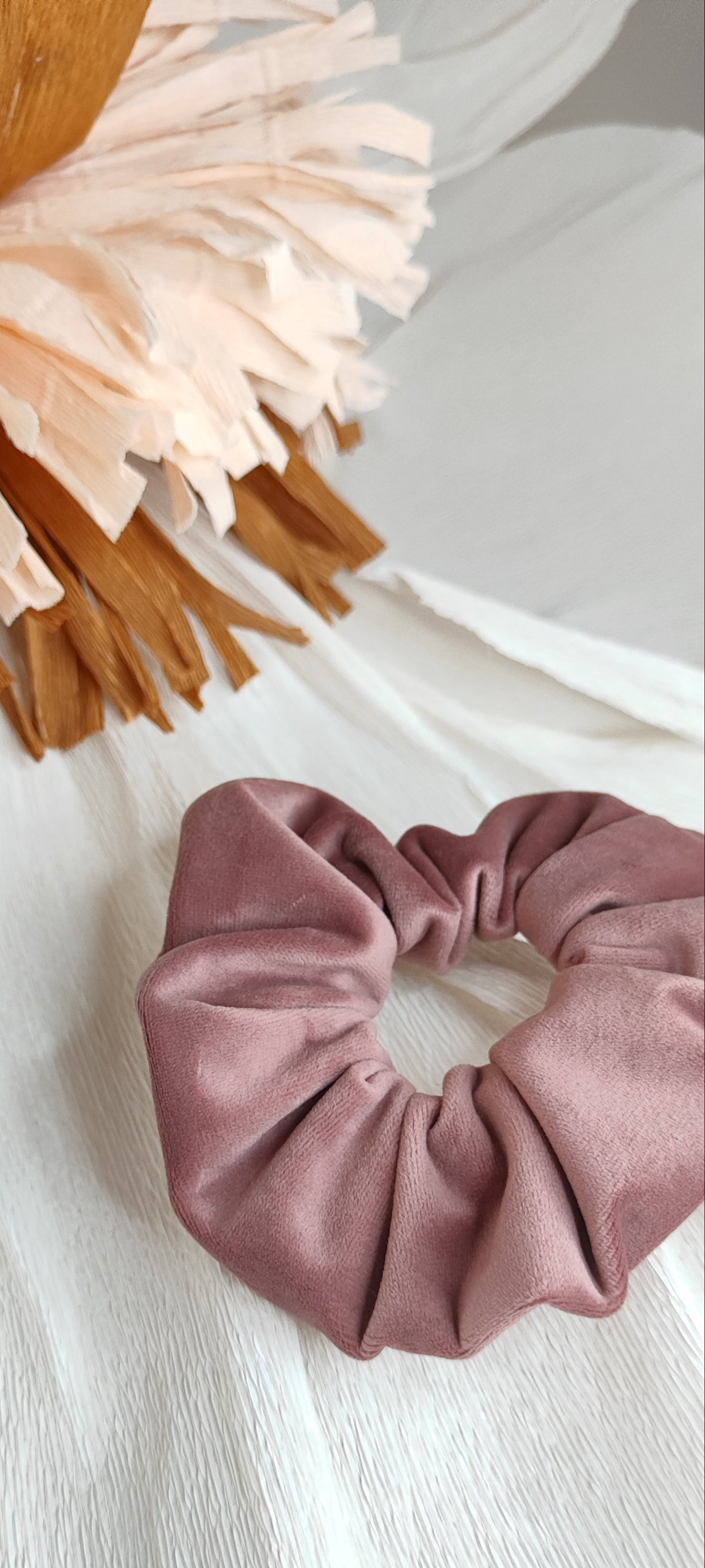 Scrunchie in tessuto