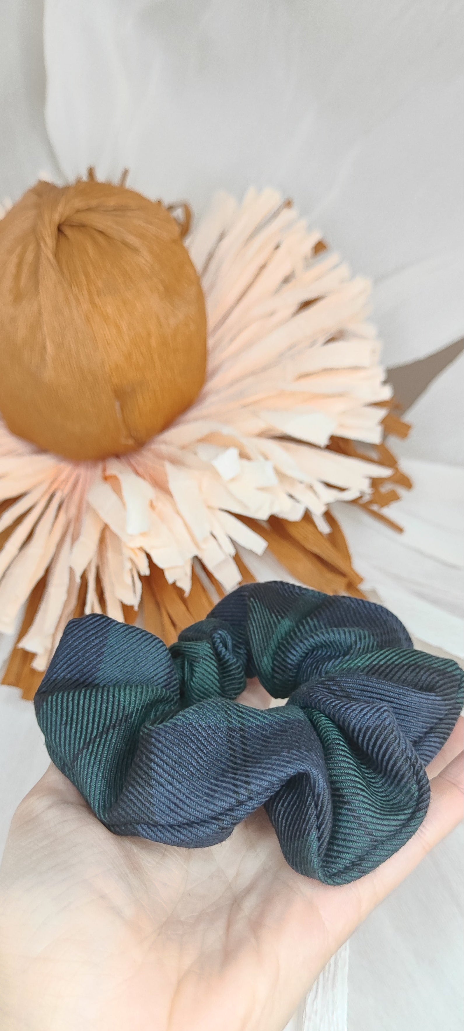 Scrunchie in tessuto