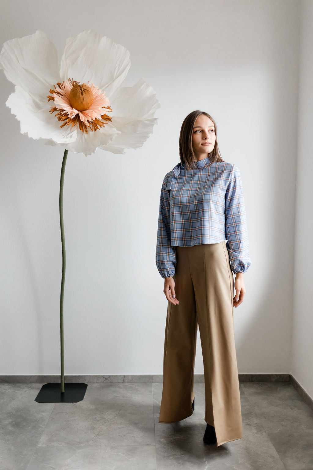 Pantalone MARGOT - Gabardine di lana