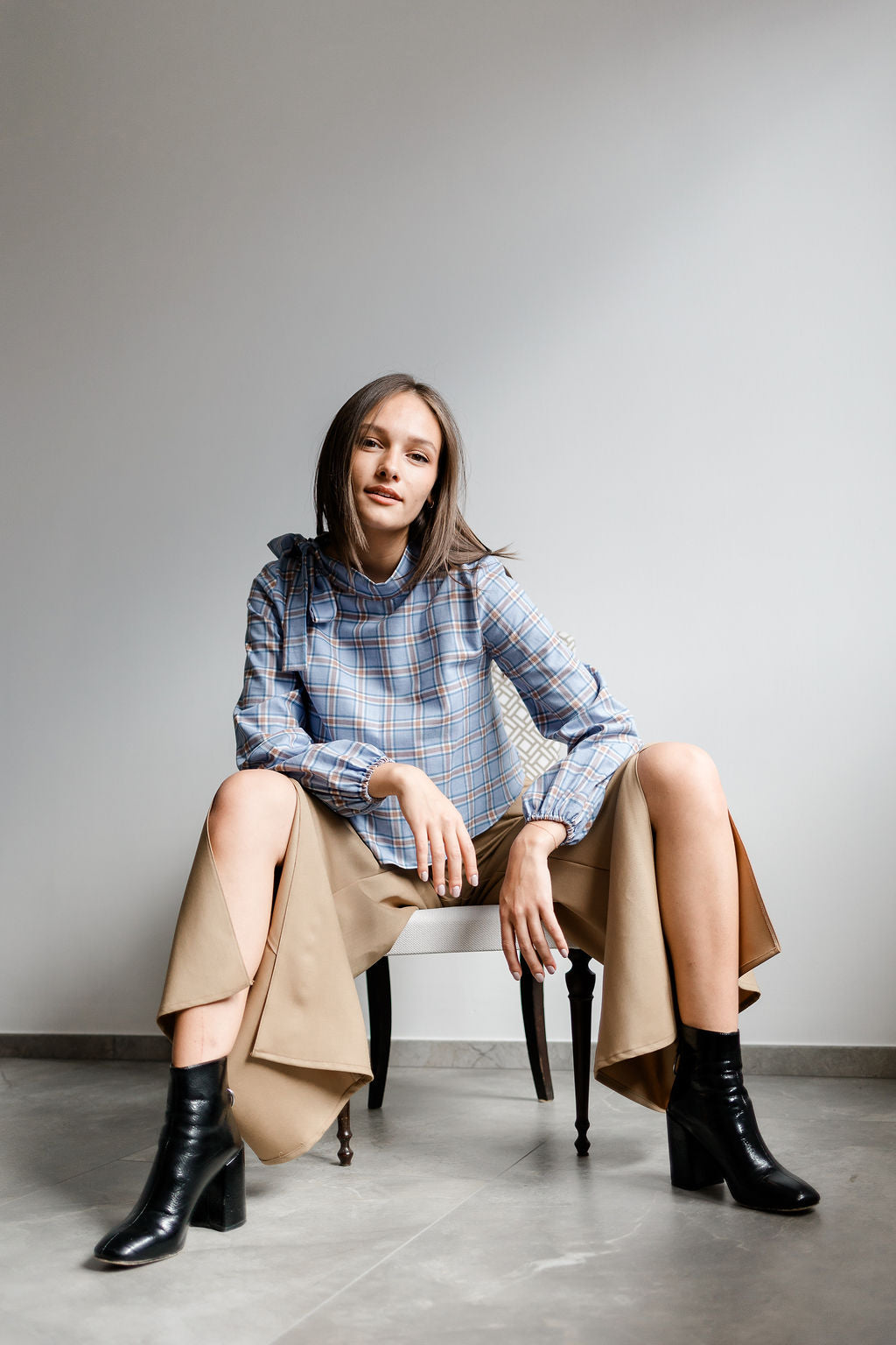 Pantalone MARGOT - Gabardine di lana