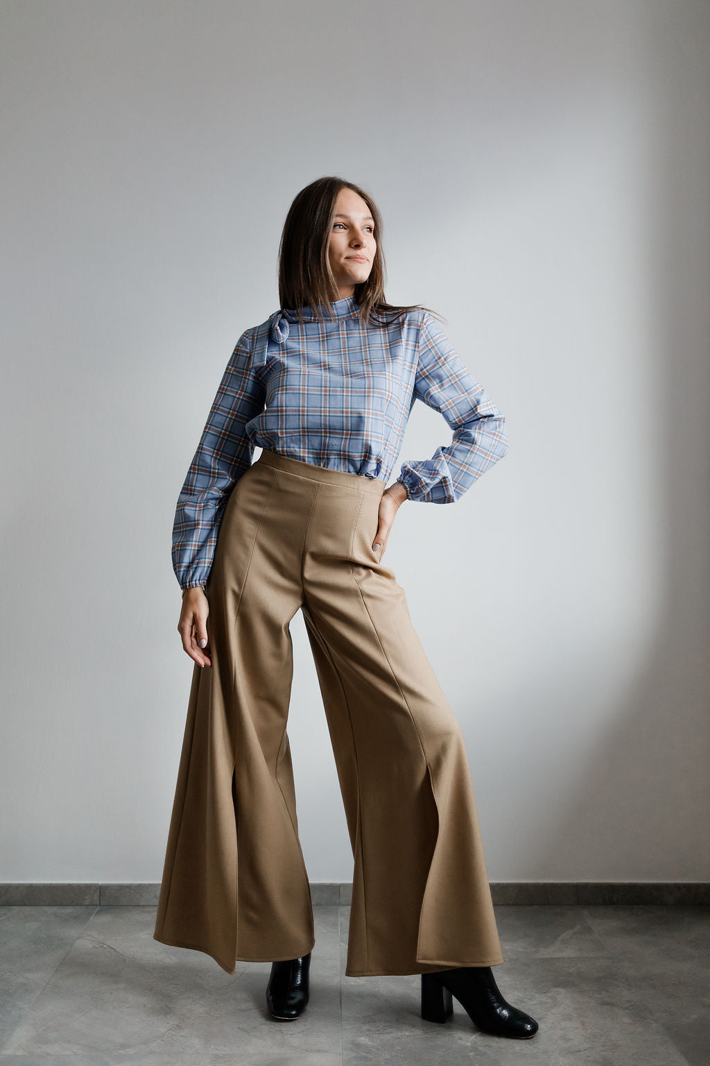 Pantalone MARGOT - Gabardine di lana