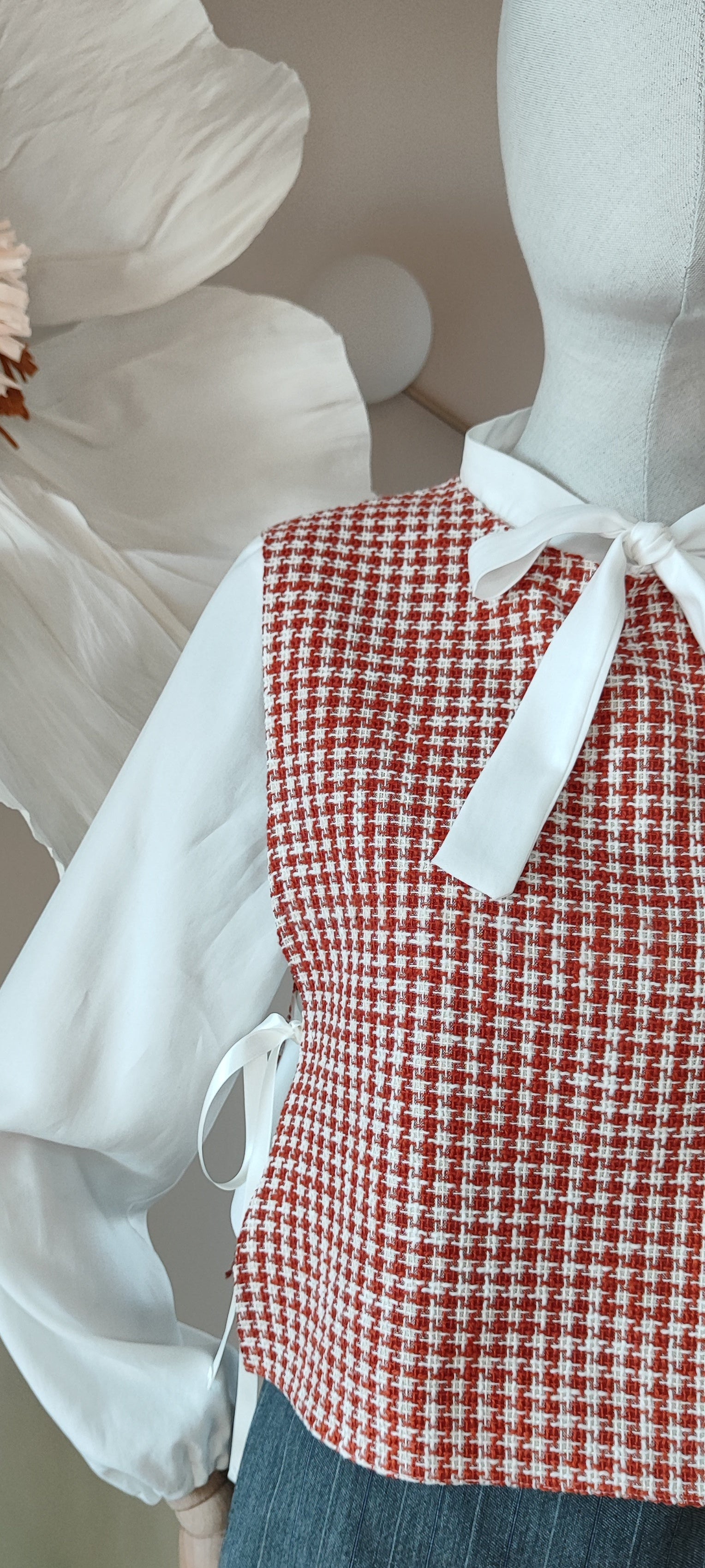 Gilet ISABELLE tweed