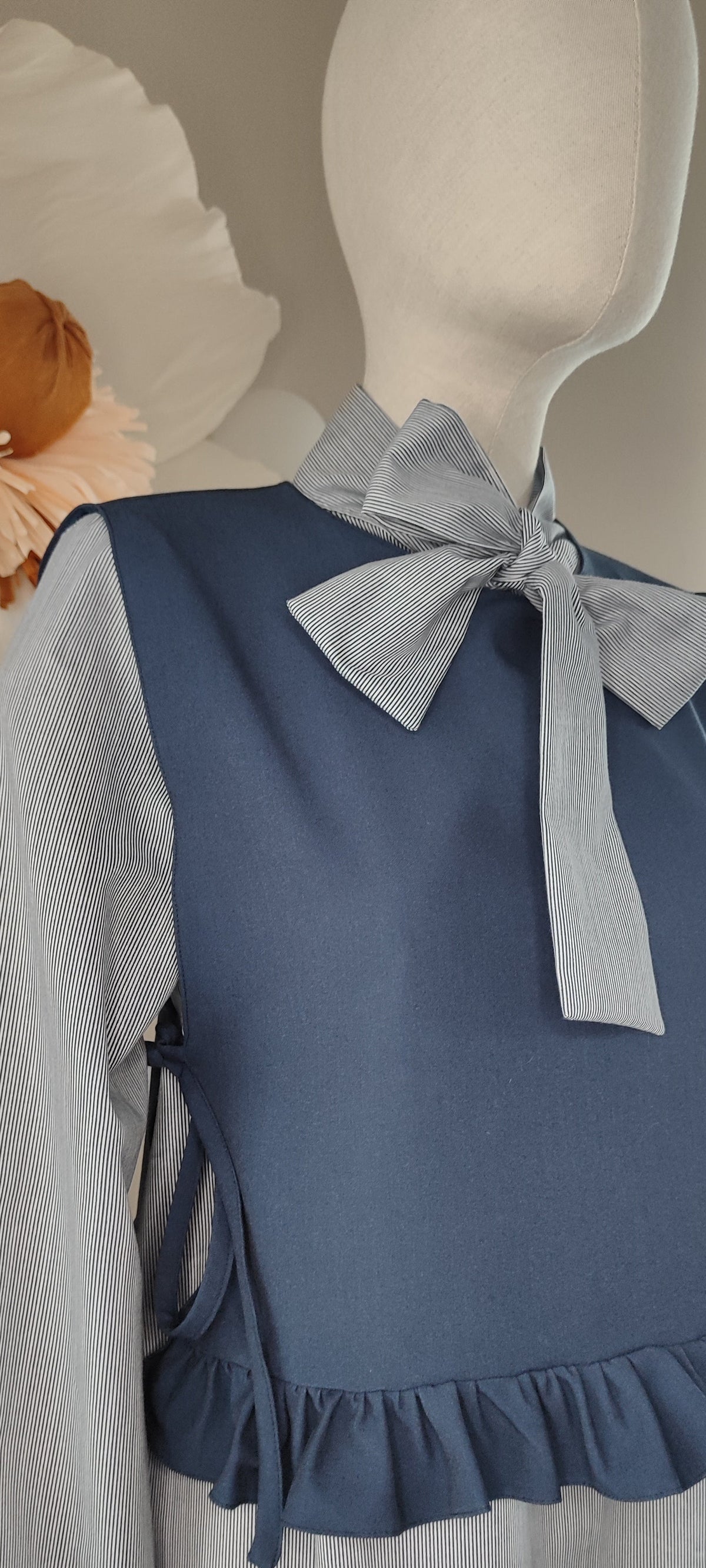 Gilet ISABELLE blu