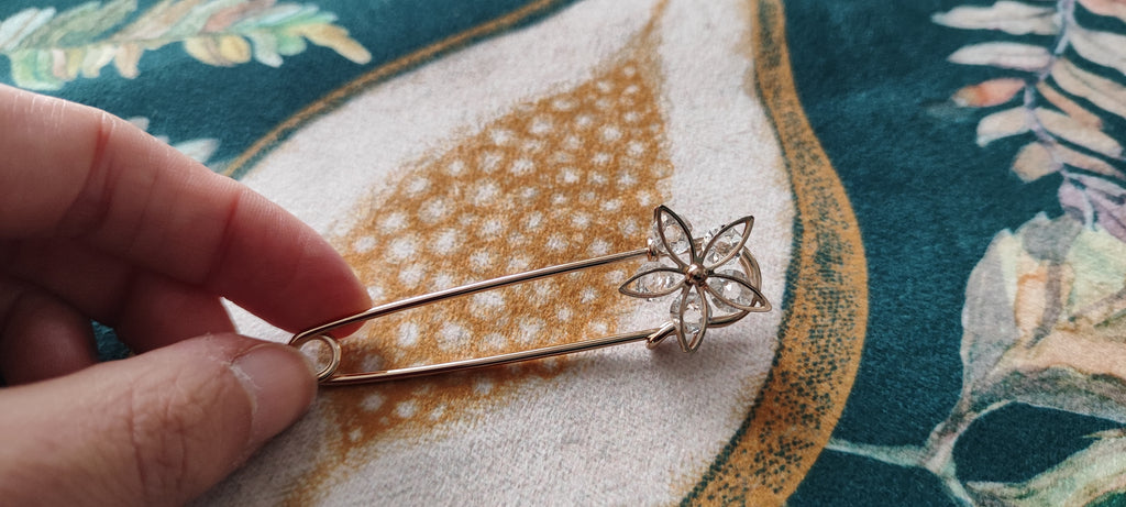 Spilla charm oro