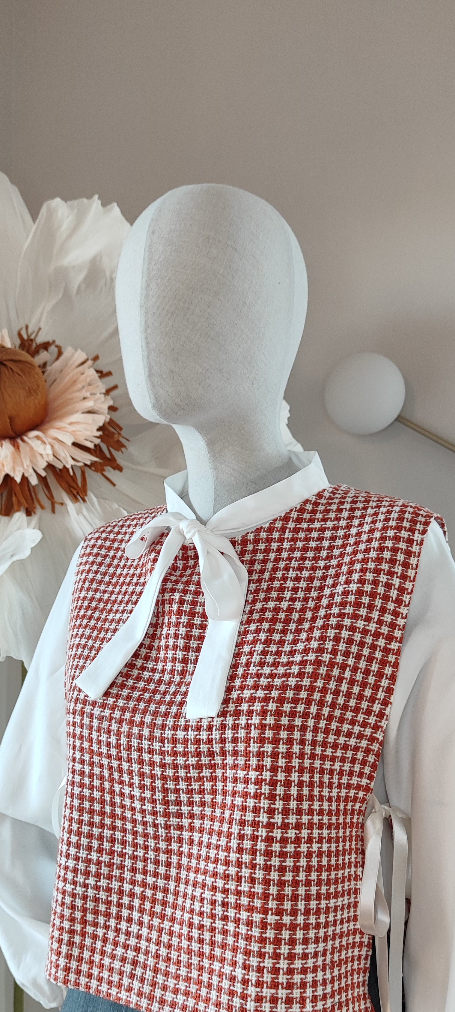 Gilet ISABELLE tweed