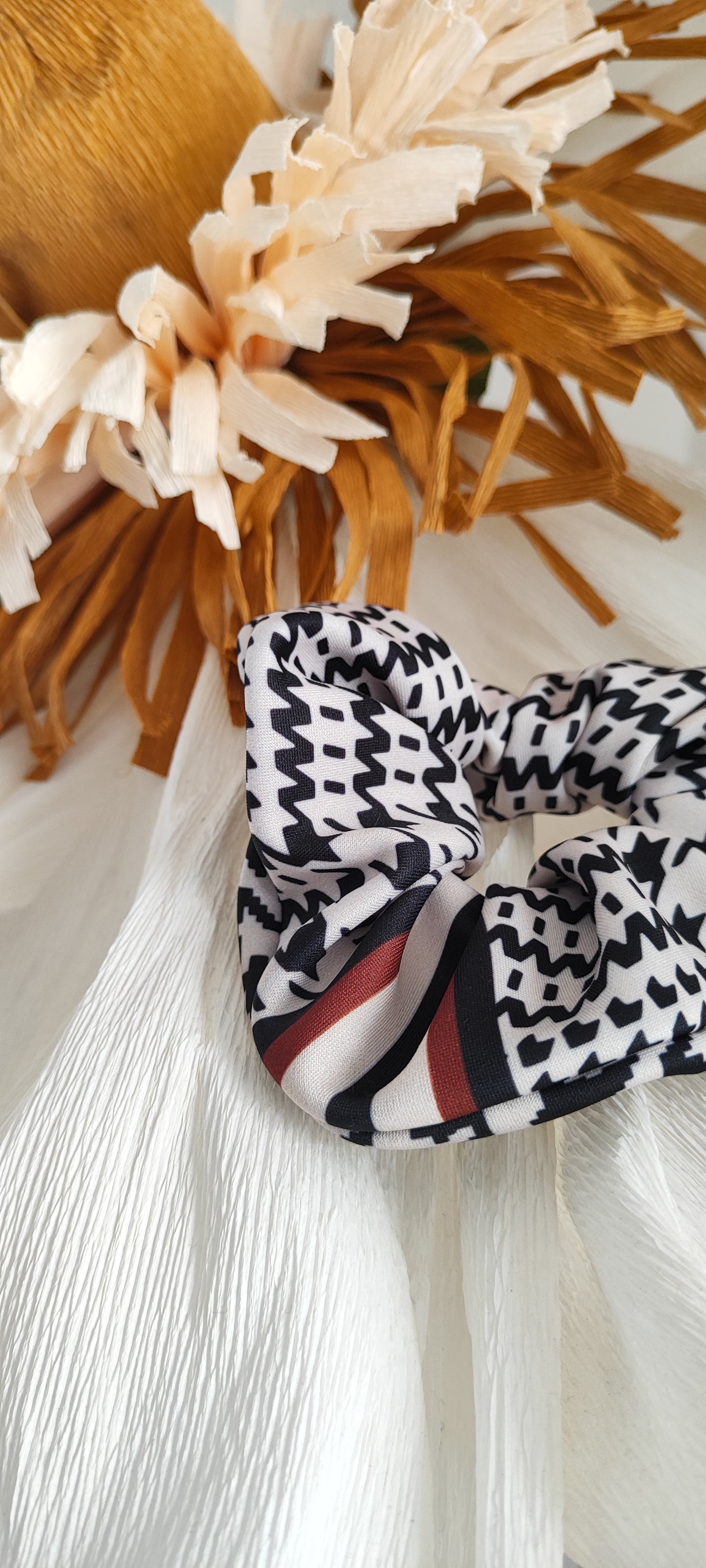 Scrunchie in tessuto