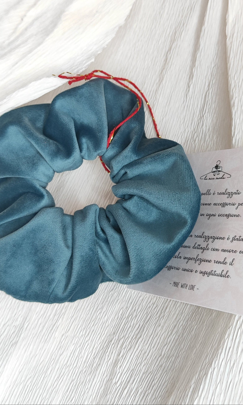 Scrunchie in tessuto