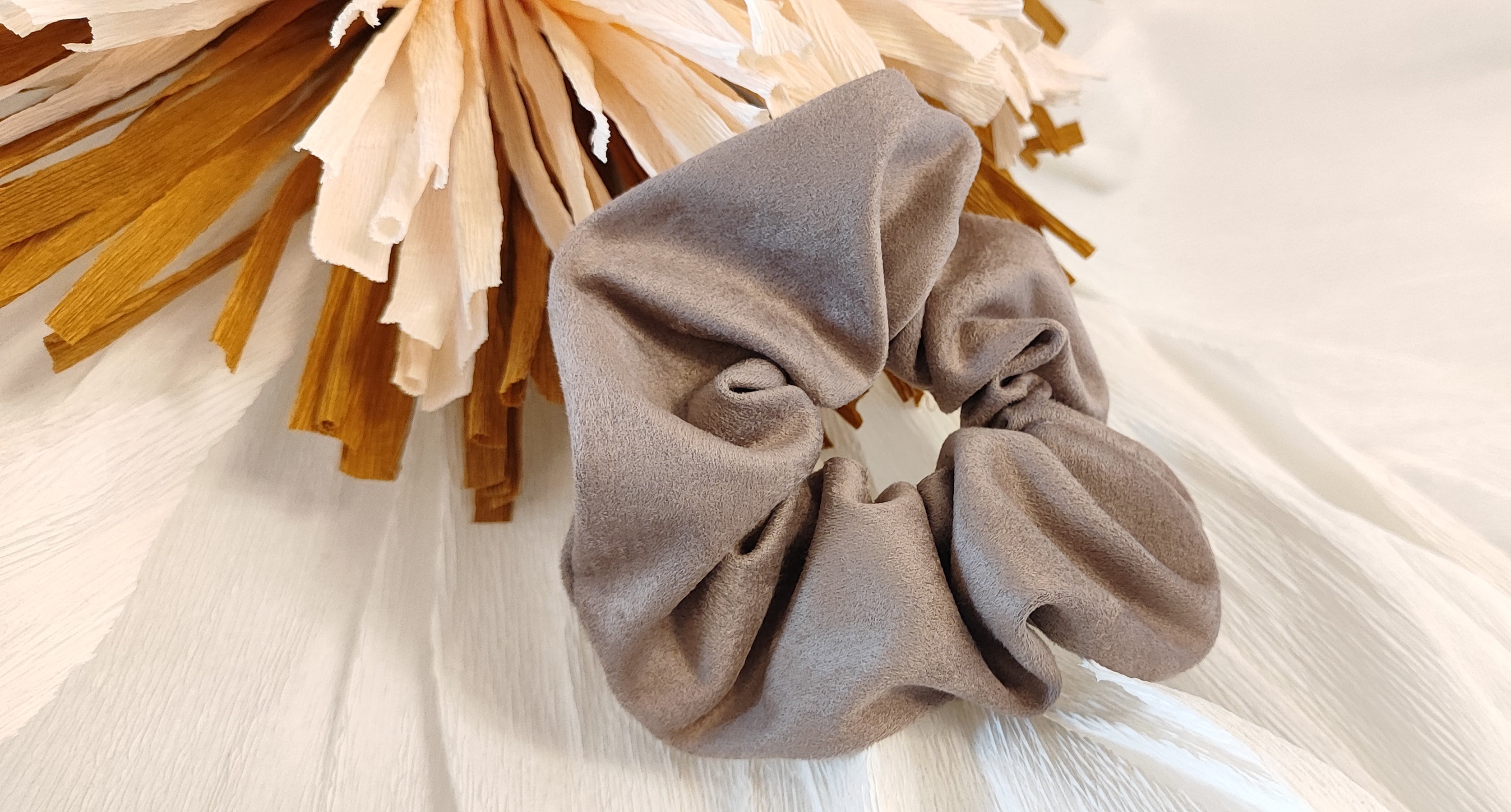 Scrunchie in tessuto