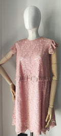 Abito pizzo rosa