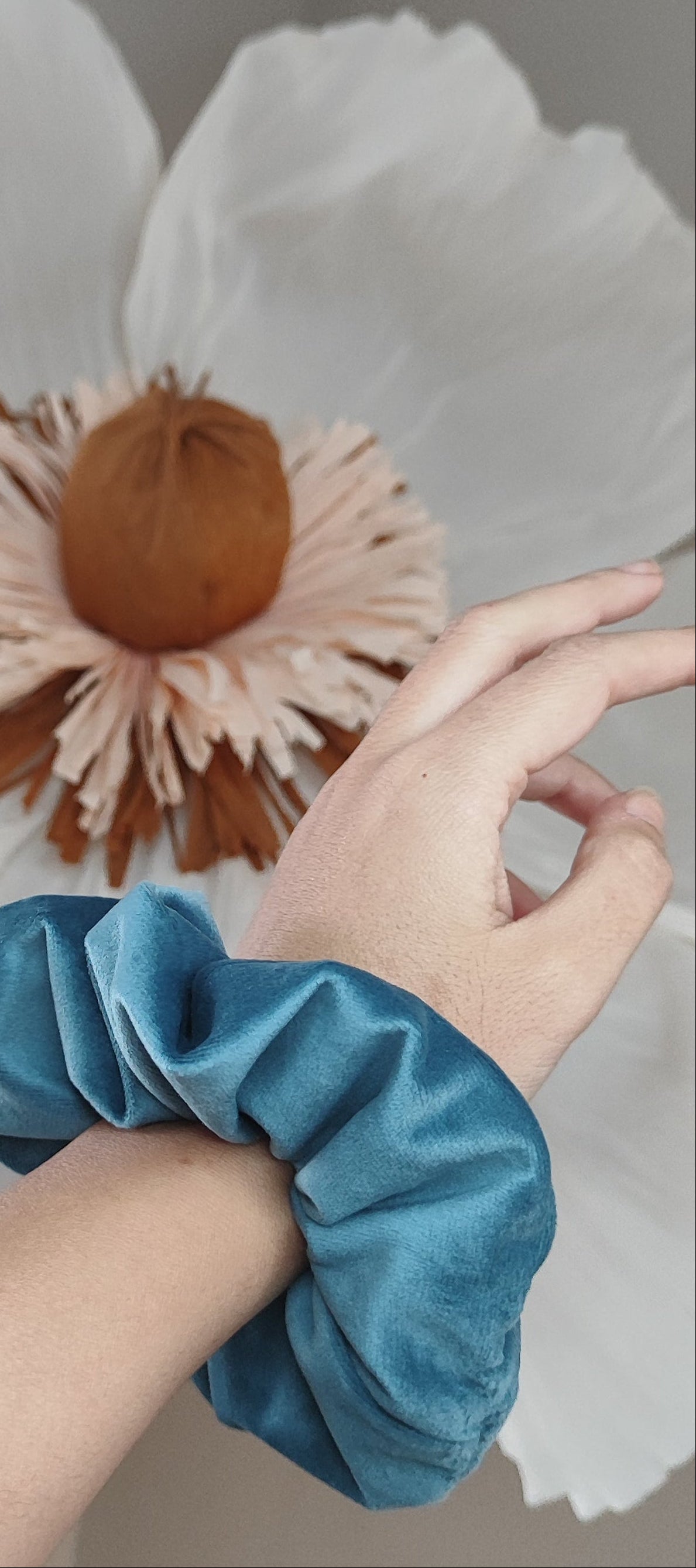 Scrunchie in tessuto