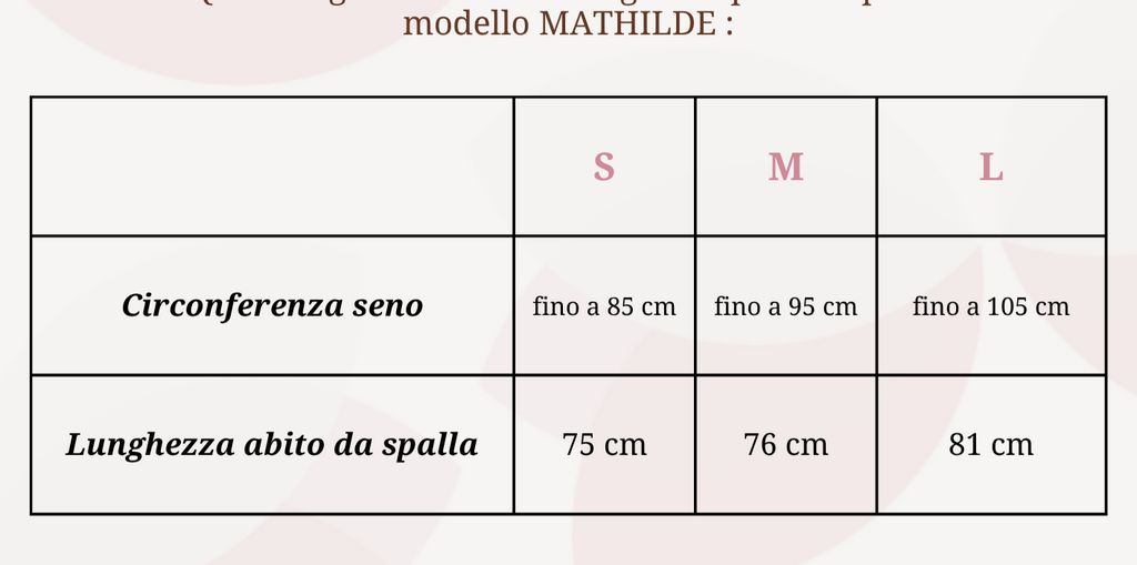 Abito Mathilde