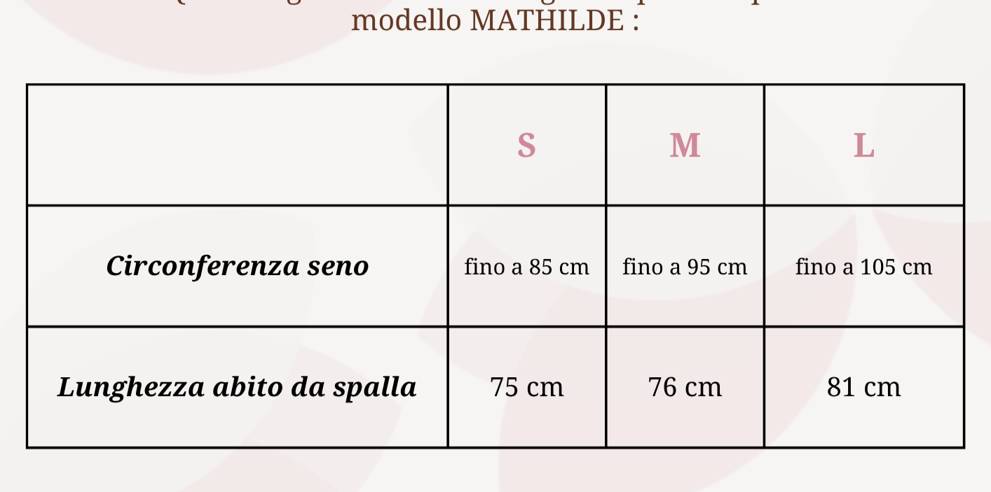 Abito Mathilde