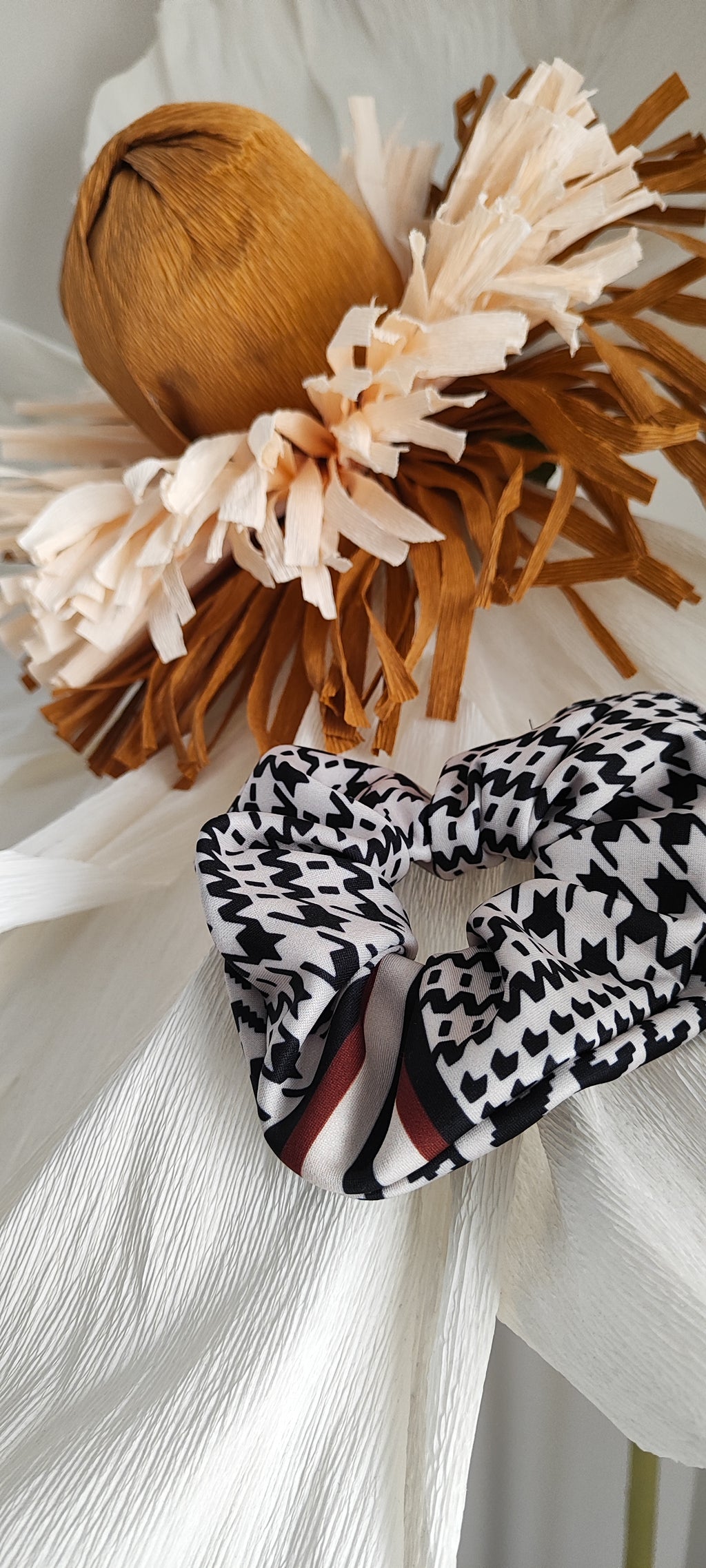 Scrunchie in tessuto