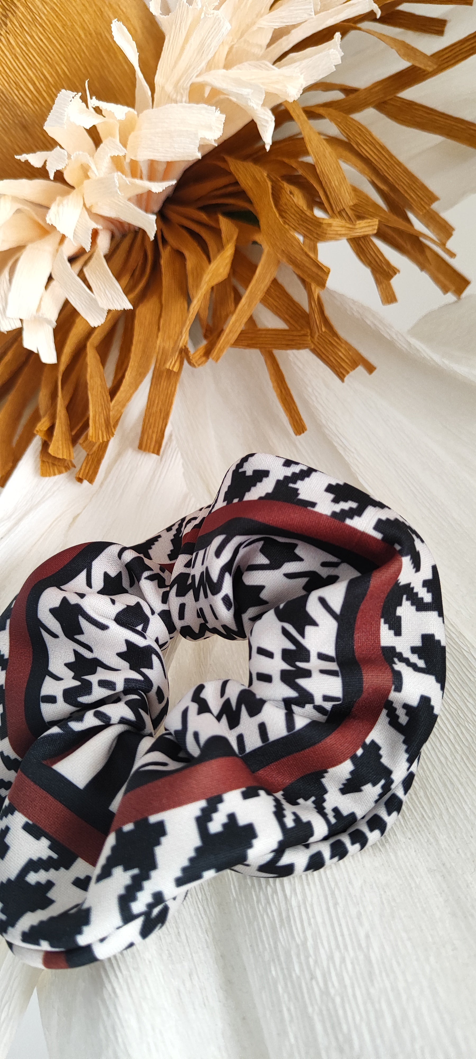 Scrunchie in tessuto