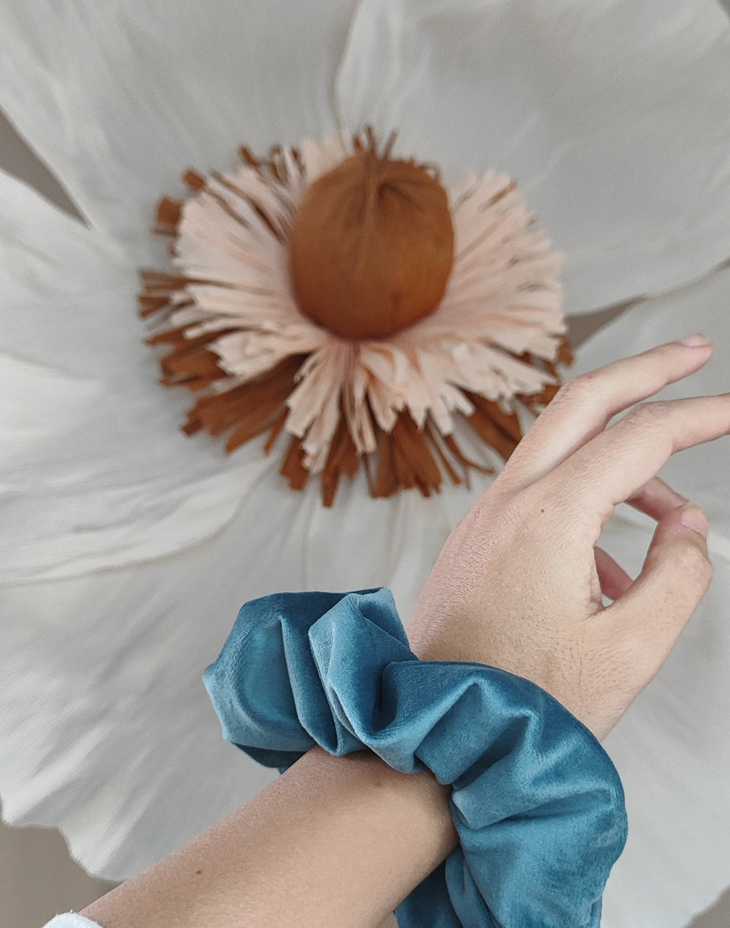 Scrunchie in tessuto