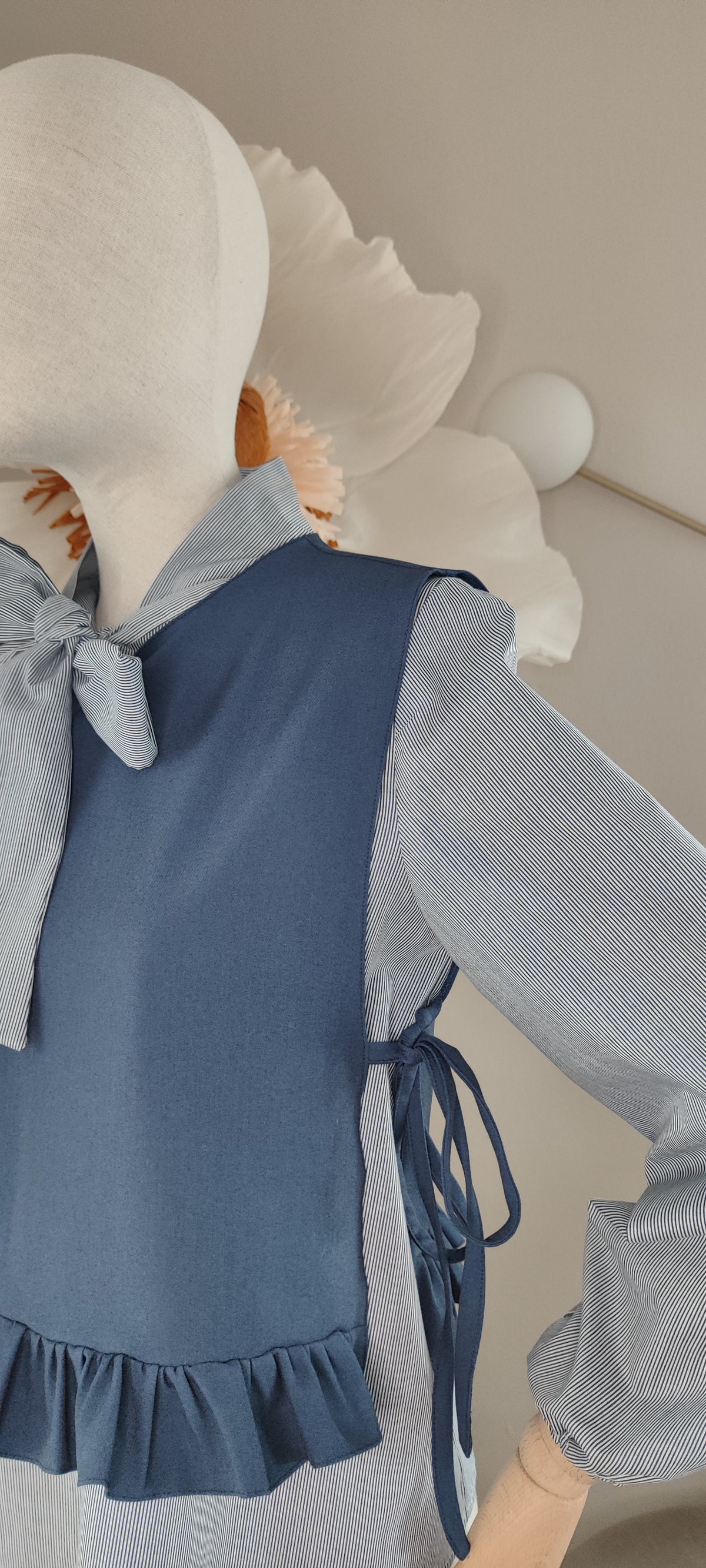 Gilet ISABELLE blu