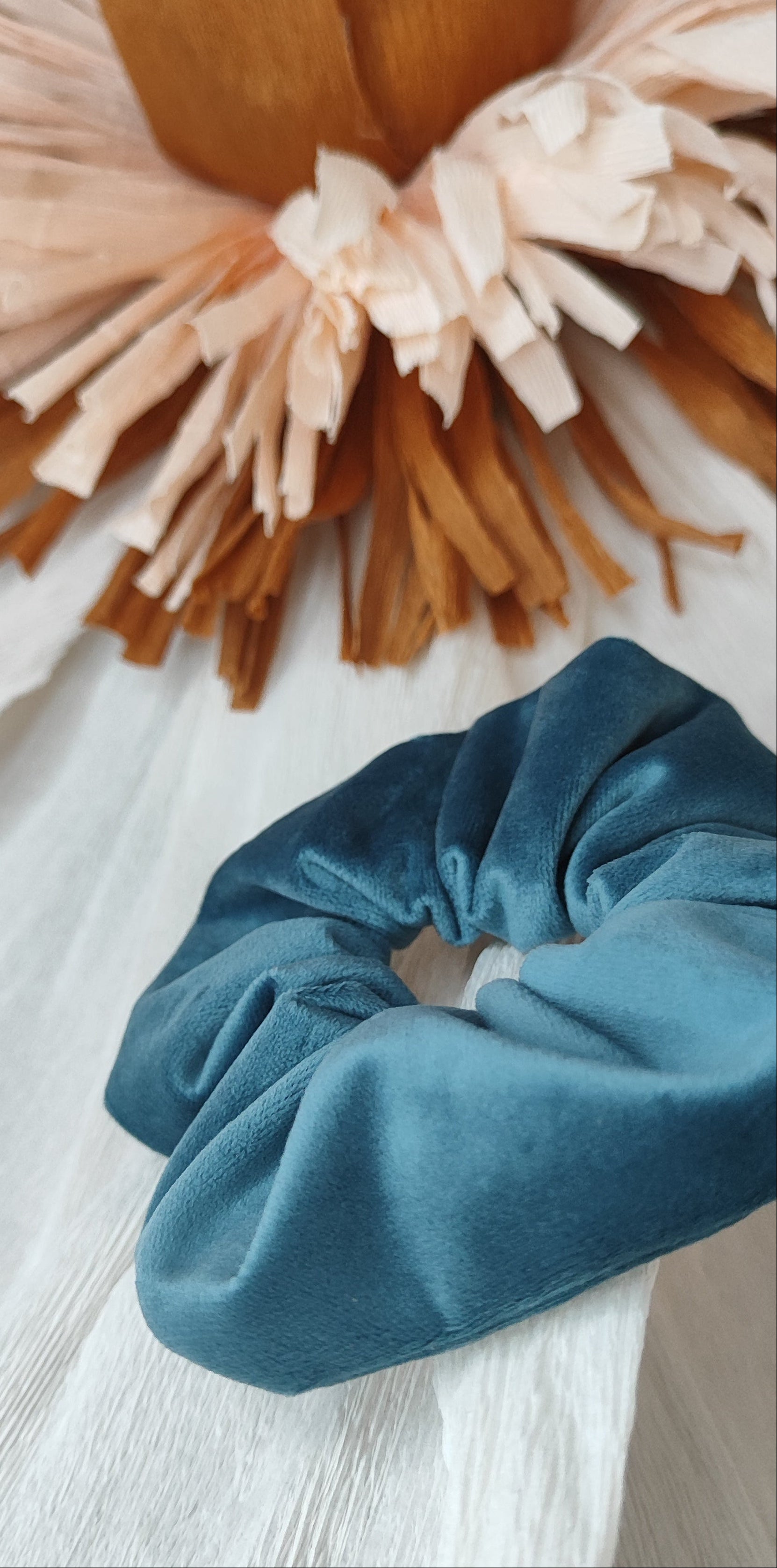 Scrunchie in tessuto