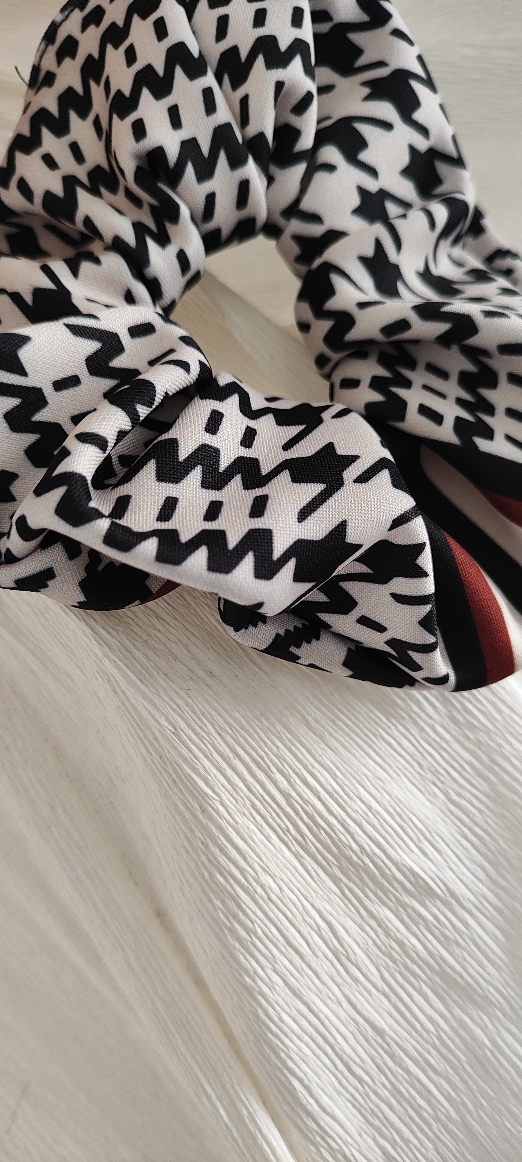 Scrunchie in tessuto