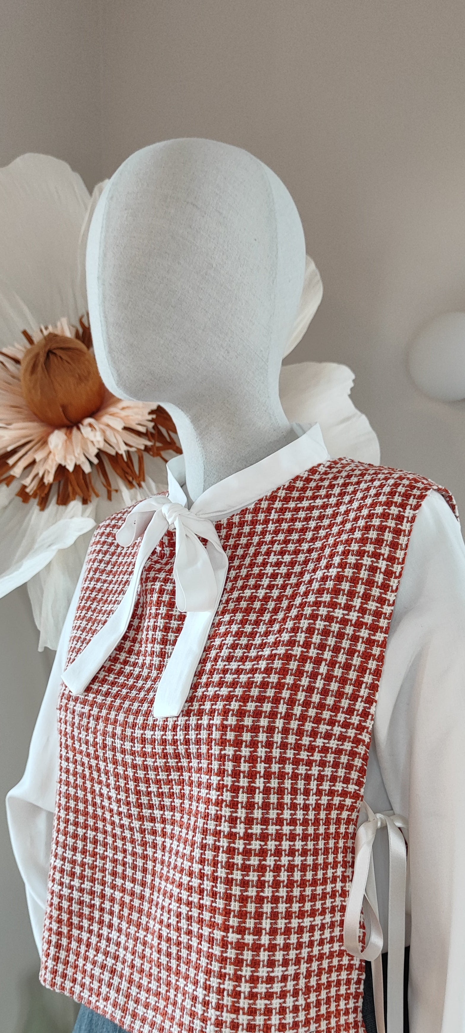 Gilet ISABELLE tweed