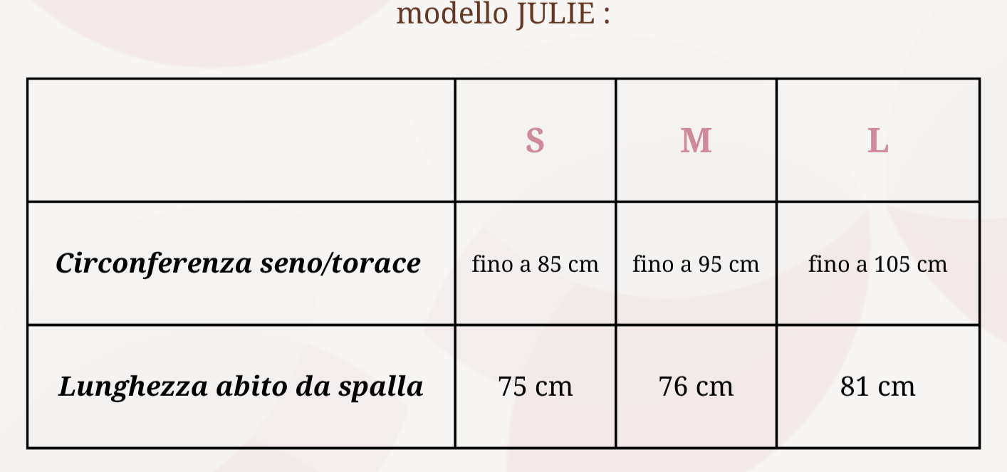 Abito JULIE
